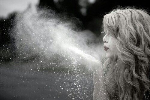 Blowing dust